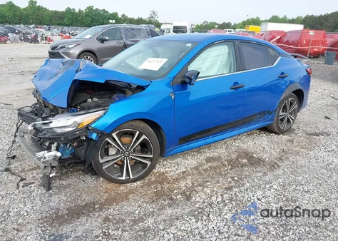 2021 Nissan Sentra Sr Xtronic Cvt из США, поврежденный, VIN 3N1AB8DV2MY223058